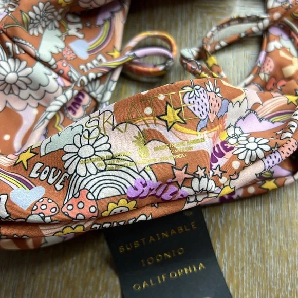 SKATIE Love Adjustable Bikini Top XL - Picture 9 of 9